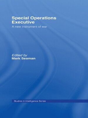 cover image of Special Operations Executive